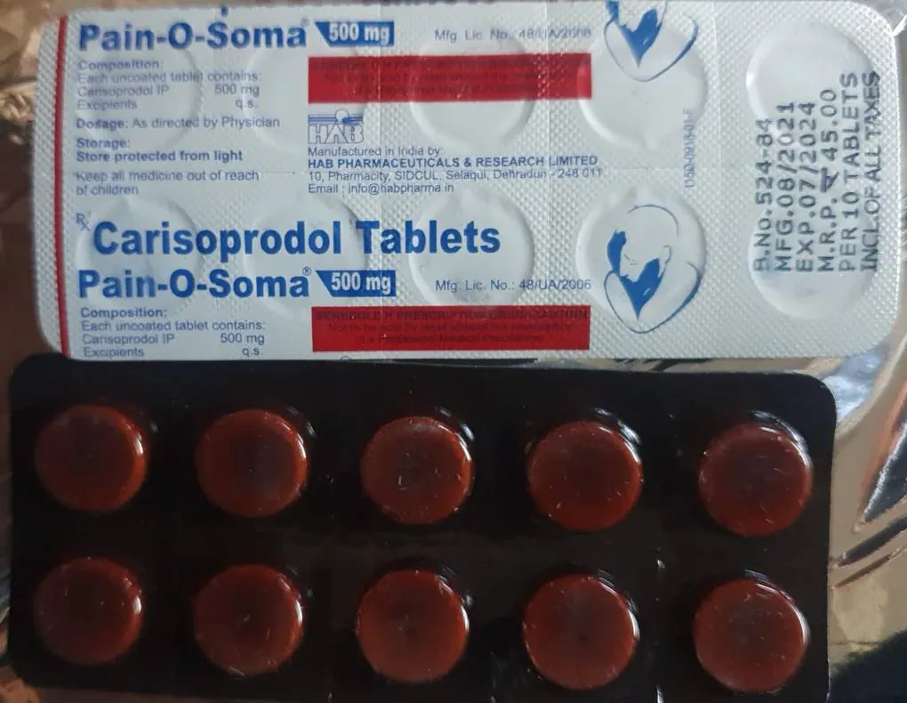 Soma Carisoprodol